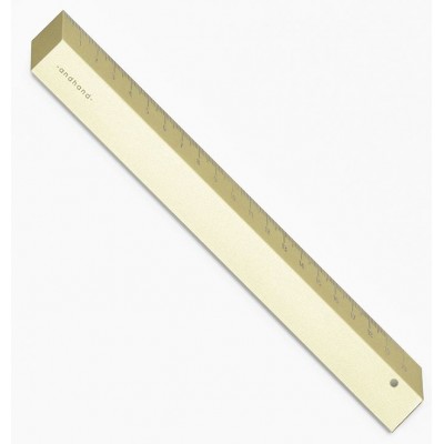 Andhand Illusion Ruler, Gold Lustre