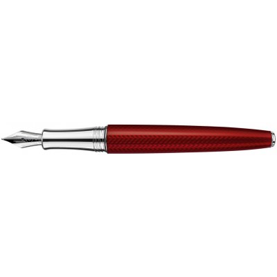 Caran d'Ache Leman Fountain Pen, Rouge Carmin