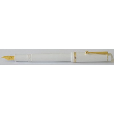 Click Diplomate Fountain Pen, White