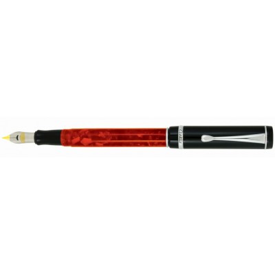 Conklin Duragraph Fountain Pen, Red Night