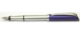 Cresco City Fountain Pen, Purple