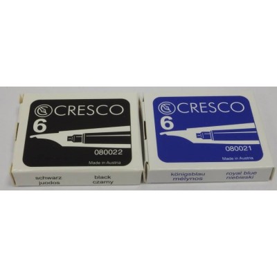 Cresco Ink Cartridges, per pack of 6