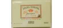 Original Crown Mill Classics Laid Paper Envelopes, Cream, C6 size for A5 sheets, per pack of 25