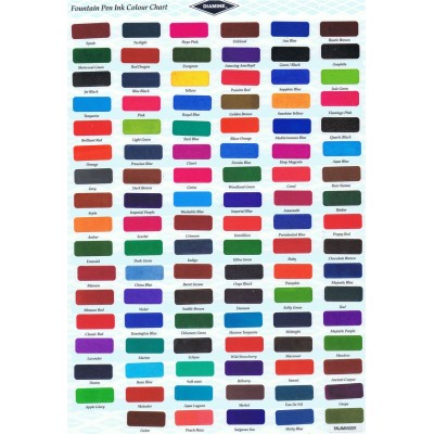 Diamine Ink Cartridges, per pack of 18