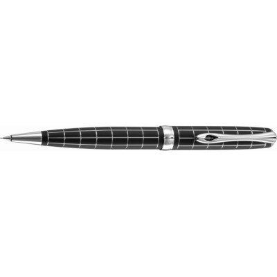 Diplomat A Plus Pencil, Rhombus Guilloche Lapis Black