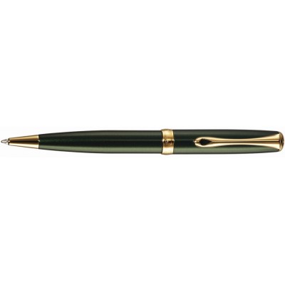 Diplomat A2 Ballpoint, Evergreen Gold