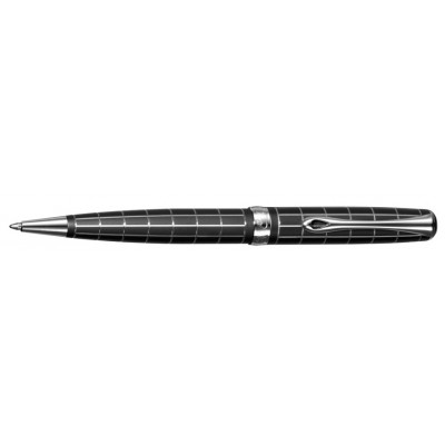 Diplomat A2 Ballpoint, Lapis Black Matte Chrome