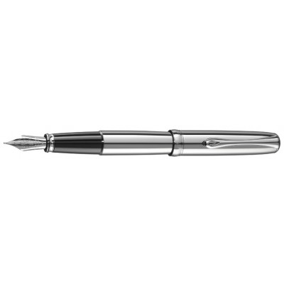 Diplomat A2 Fountain Pen, Chrome