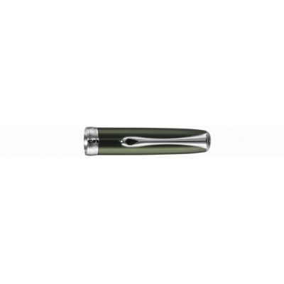 Diplomat A2 Fountain Pen, Evergreen Chrome