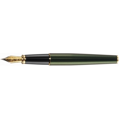 Diplomat A2 Fountain Pen, Evergreen Gold