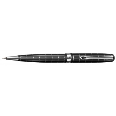 Diplomat A2 Pencil, Lapis Black Matte Chrome