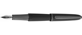 Diplomat Aero Fountain Pen, Black