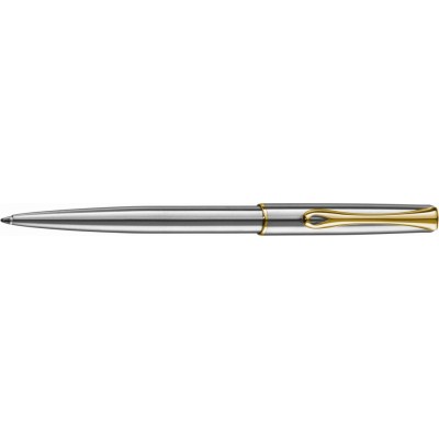 Diplomat Traveller Ballpoint, Stainless Steel Gold