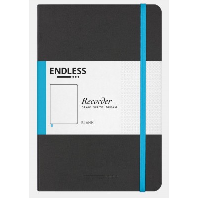 Endless Recorder Notebook, Infinite Space, Blank