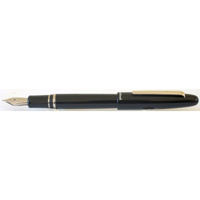 Esterbrook Estie Fountain Pen, Black, Palladium Trim