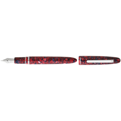 Esterbrook Estie Fountain Pen, Scarlet, Palladium Trim