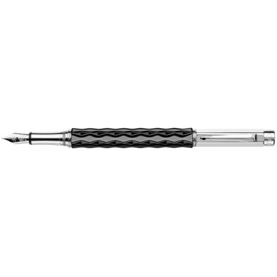 Caran d'Ache Varius Fountain Pen, Ceramic Black