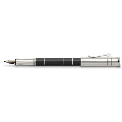 Graf von Faber-Castell Classic Fountain Pen, Anello, Precious Resin Black