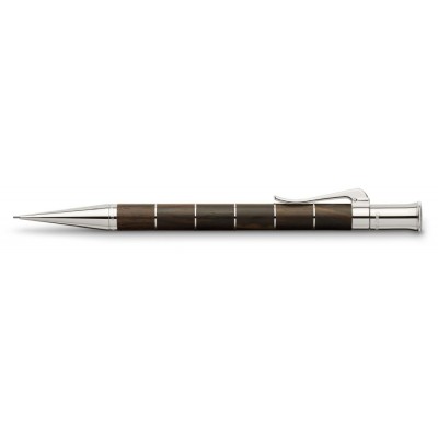 Graf von Faber-Castell Classic Pencil, Anello, Grenadilla Wood, Platinum Plated