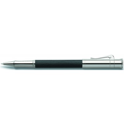 Graf von Faber-Castell Classic Rollerball, Ebony Wood, Platinum Plated