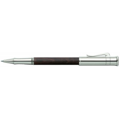 Graf von Faber-Castell Classic Rollerball, Grenadilla Wood, Platinum Plated