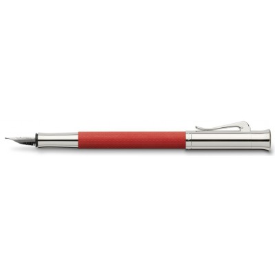 Graf von Faber-Castell Guilloche Fountain Pen, India Red