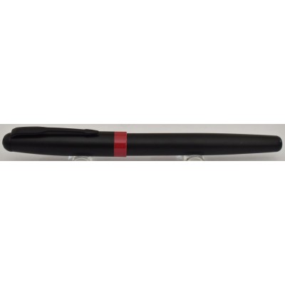 Jinhao No. 75 Fountain Pen, Satin Black/Red Trim Calligraphy Pen