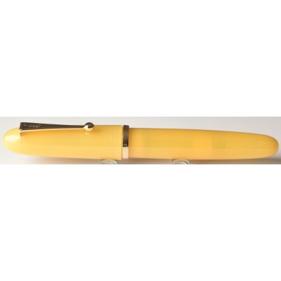 Jinhao No. 9019 Fountain Pen, Yellow Onyx with Heartbeat Nib