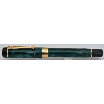 Jinhao Century 100 Fountain Pen, Green Marbled