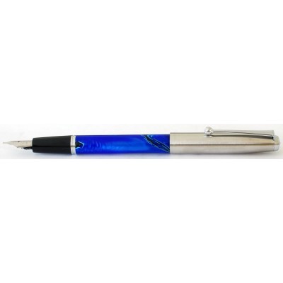 Jinhao No. 51A Acrylic, Blue Swirl