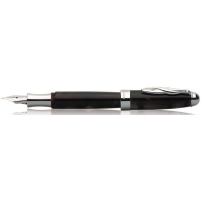 Laban Small Resin Fountain Pen, Black Pearl