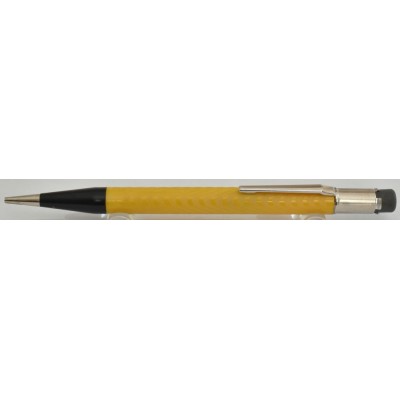 Legendary Lead Company Pencil, Model 122, Rickrack, Yellow