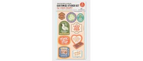 Traveler's Company (Midori) Notebook Refill, Sticker Set 2025