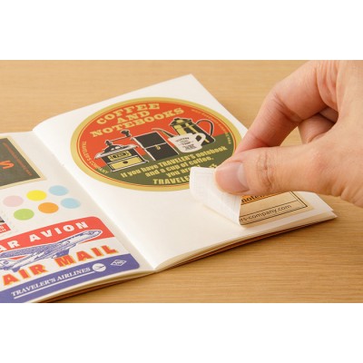 Traveler's Company (Midori) Notebook Refill, Passport Size, 017, Sticker Release Paper