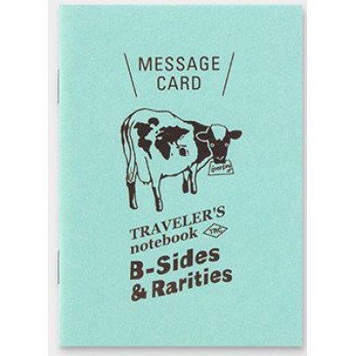 Traveler's Company (Midori) B-Sides & Rarities Notebook Refill, Passport Size, Message Cards