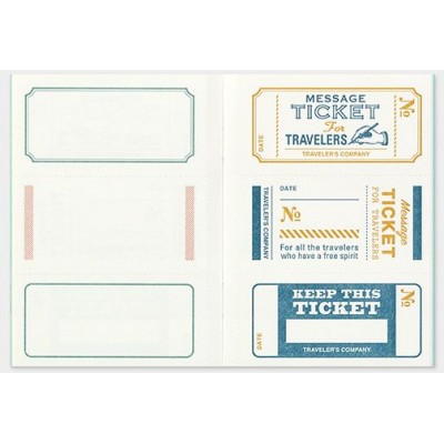 Traveler's Company (Midori) B-Sides & Rarities Notebook Refill, Passport Size, Message Cards