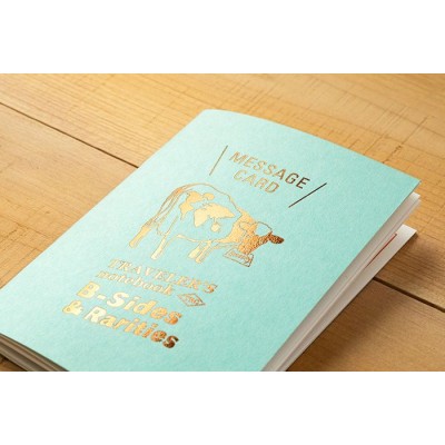 Traveler's Company (Midori) B-Sides & Rarities Notebook Refill, Passport Size, Message Cards