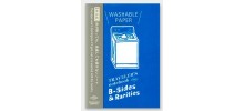 Traveler's Company (Midori) B-Sides & Rarities Notebook Refill, Passport Size, Washable Paper