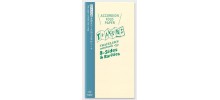 Traveler's Company (Midori) B-Sides & Rarities Notebook Refill, Standard Size, Accordian Fold Paper