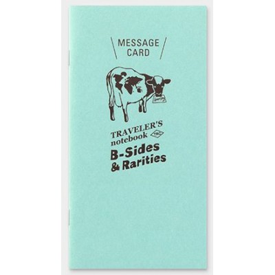 Traveler's Company (Midori) B-Sides & Rarities Notebook Refill, Standard Size, Message Cards