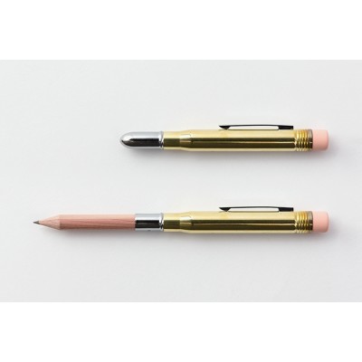 Traveler's Company (Midori) Brass Pencil, Brass