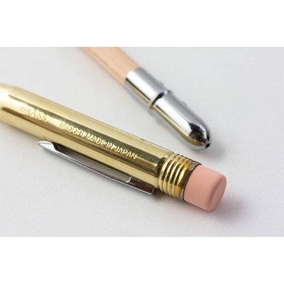 Traveler's Company (Midori) Brass Pencil, Brass