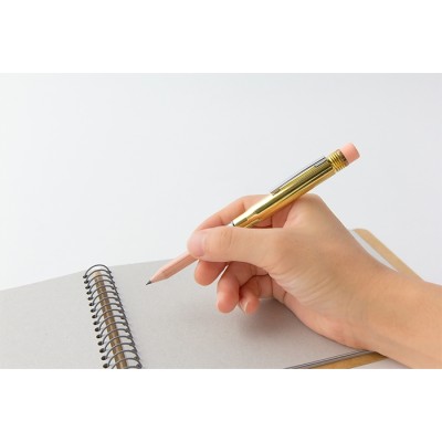 Traveler's Company (Midori) Brass Pencil, Brass