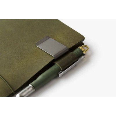 Traveler's Company (Midori) Notebook Refill 016, Pen Holder Olive