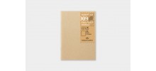 Traveler's Company (Midori) Notebook Refill, Passport Size, 009 Kraft Paper Notebook