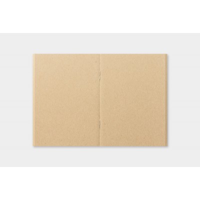 Traveler's Company (Midori) Notebook Refill, Passport Size, 009 Kraft Paper Notebook