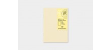 Traveler's Company (Midori) Notebook Refill, Passport Size, 013 MD Paper, Cream