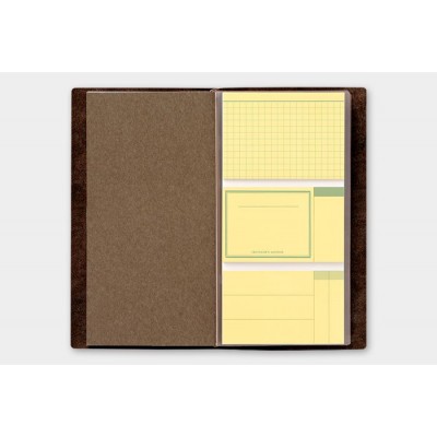 Traveler's Company (Midori) Notebook Refill, Standard Size, 022 Sticky Notes