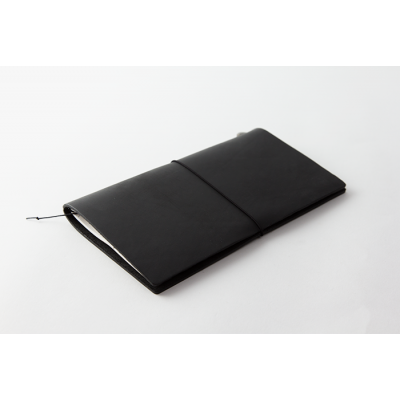 Traveler's Company (Midori) Notebook, Standard Size, Black