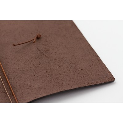 Traveler's Company (Midori) Notebook, Standard Size, Brown